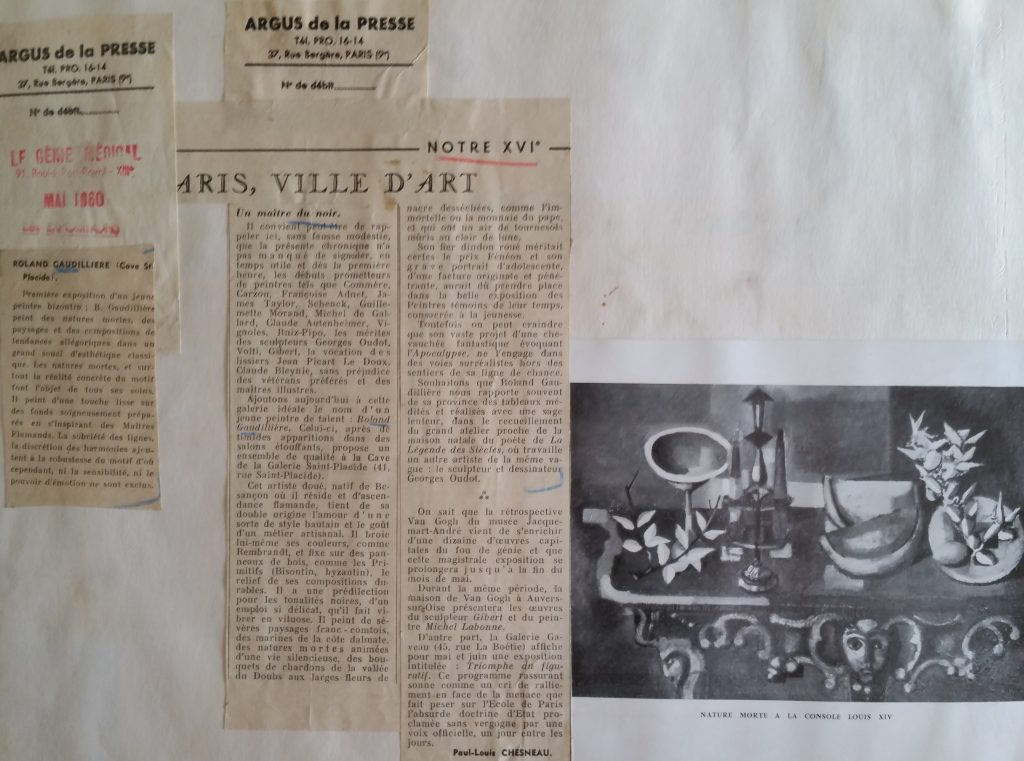 11-1960 gal.StPlacide Paris