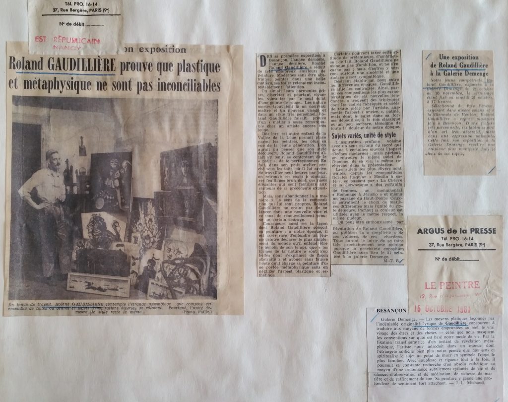 18-1961 expo gal.Demenge Besançon