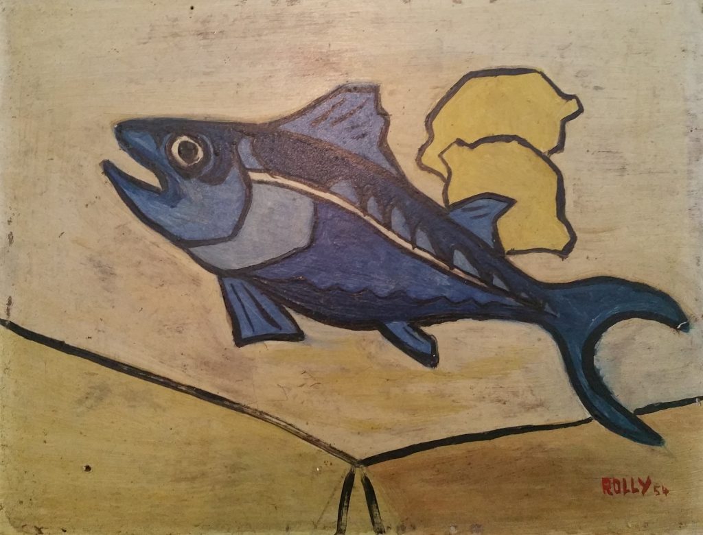 1954 arête de hareng aux citrons