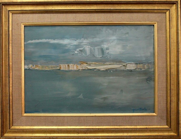 1968 face à Etretat 5P isorel roland gaudillière