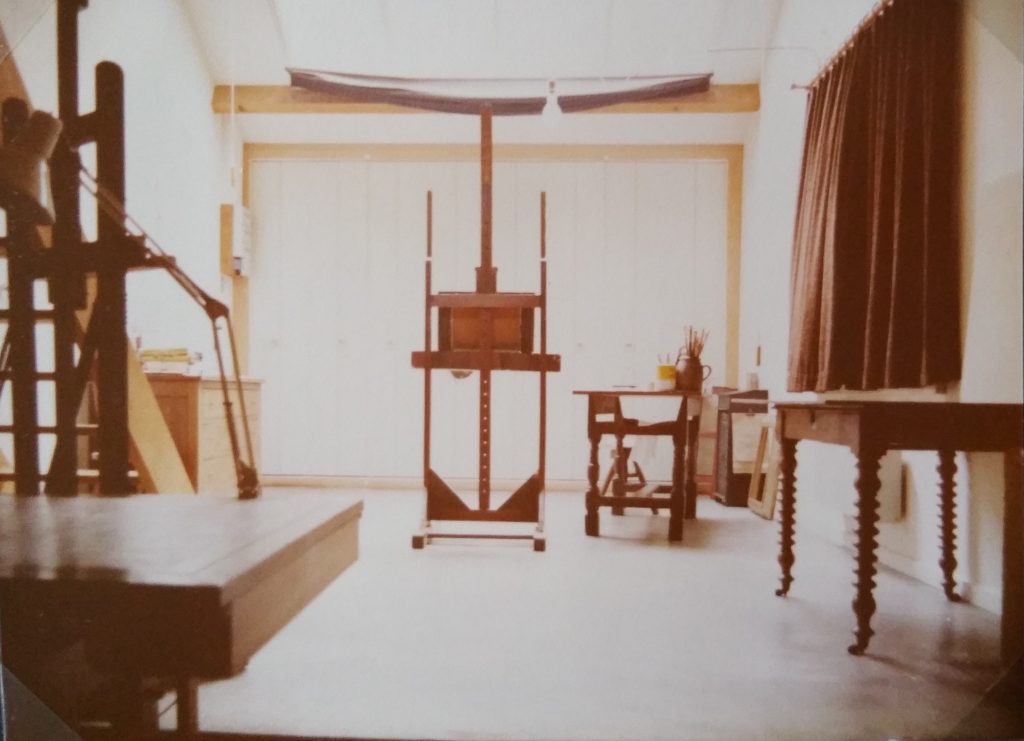 1980 atelier de la Malate