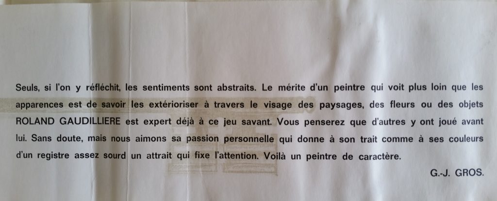 27-1962 carton d'invitation expo Demenge