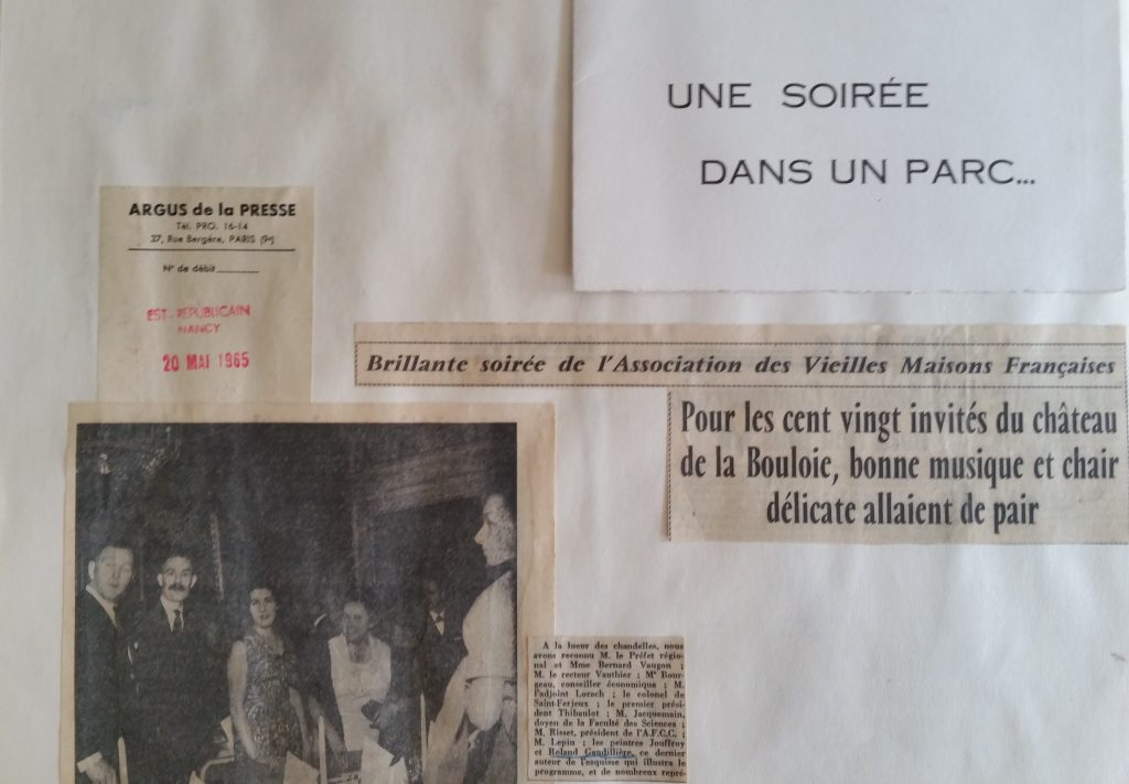 46-1965,réception Chateau de la Bouloie