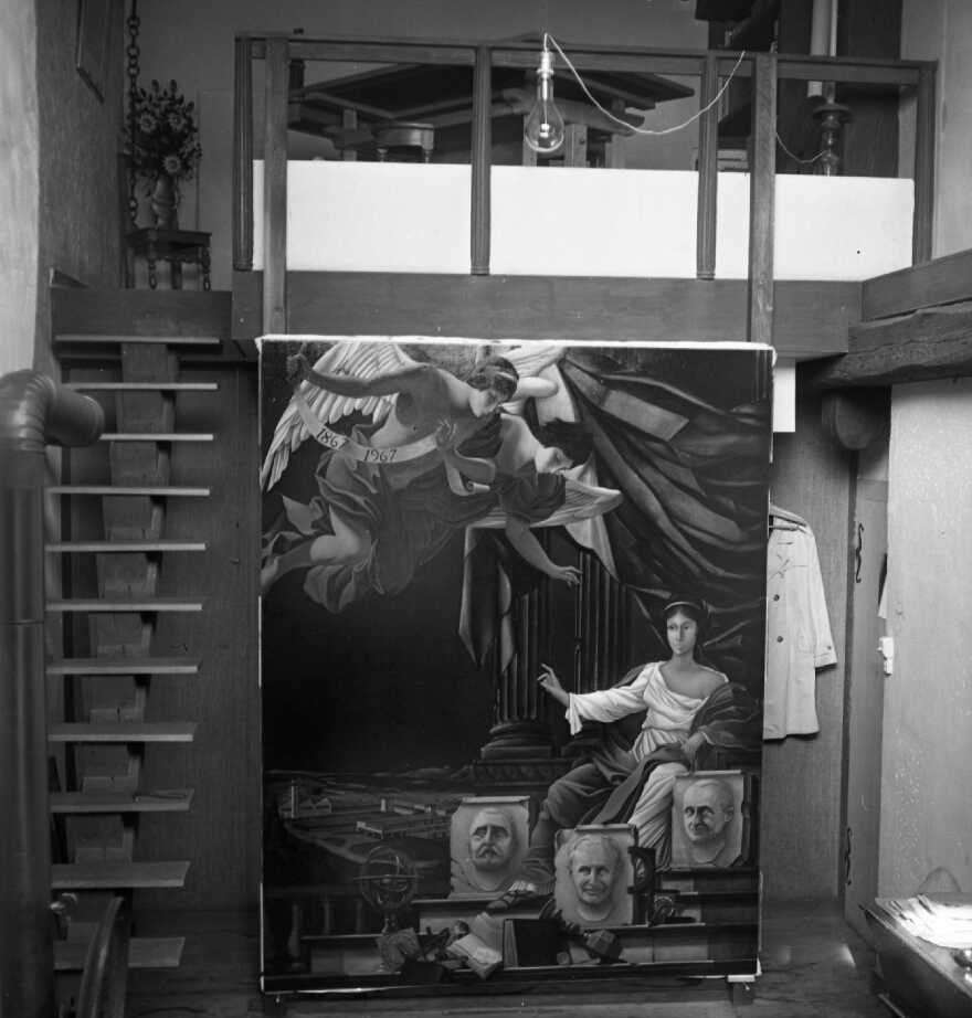 59-1966 Lip centenaire atelier rue de la Préfecture Bernard Faille Site Mémoire Vive