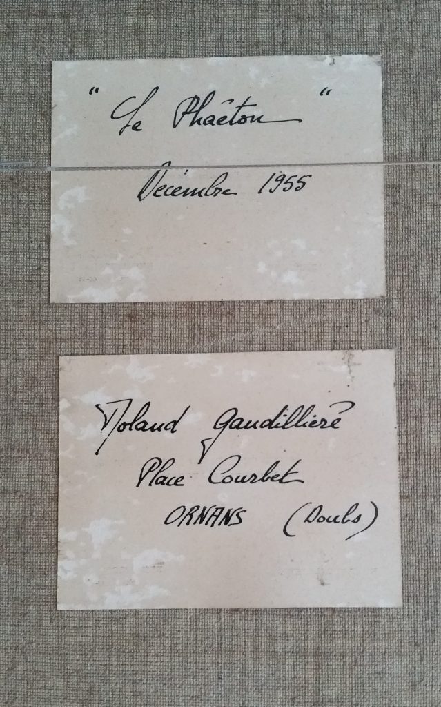 1955 le phaêton verso