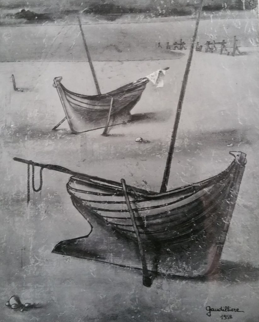 1958-7  les barques 0,72-0,59 isorel