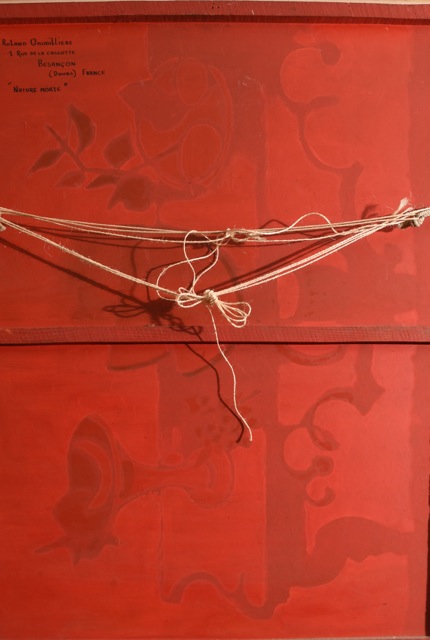 1960 le bouquet à la console ou nature morte verso (2)