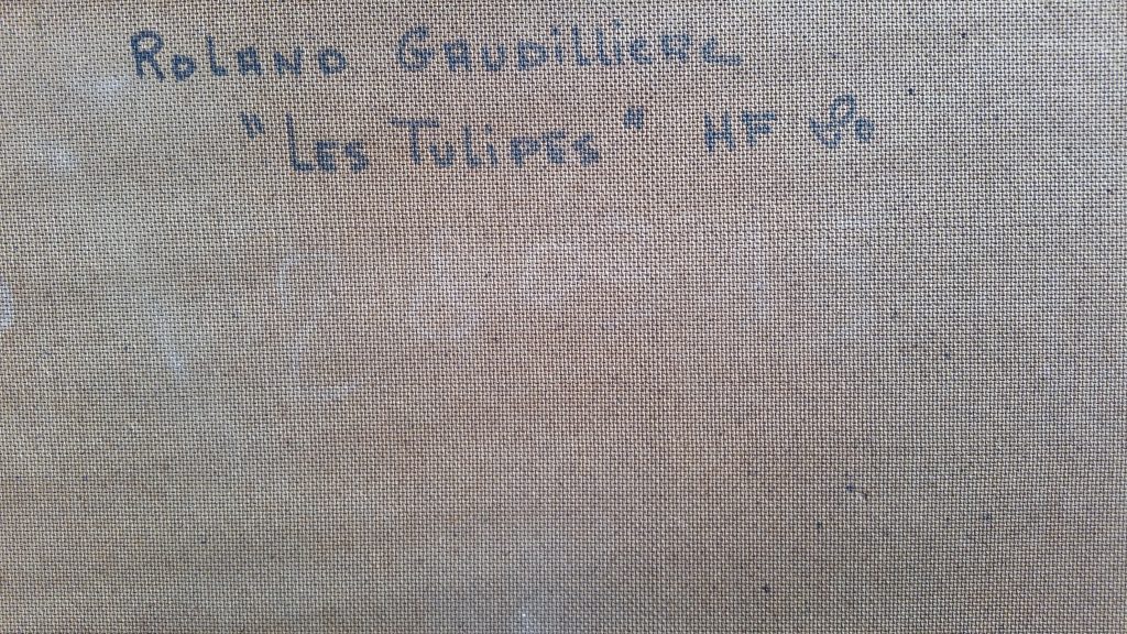 1969 les tulipes verso