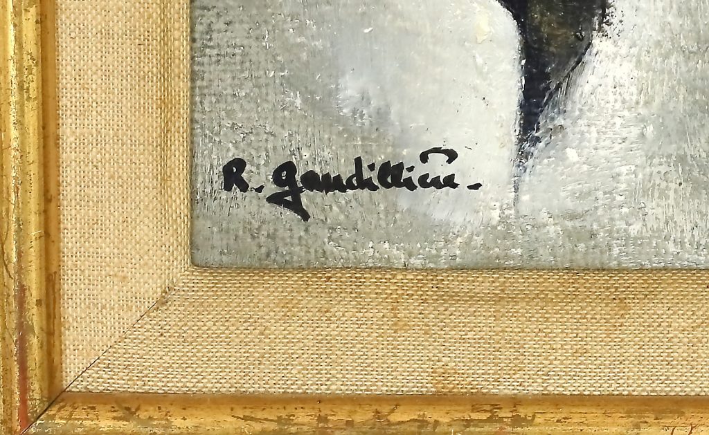 1971 la rose rouge n°2 signature