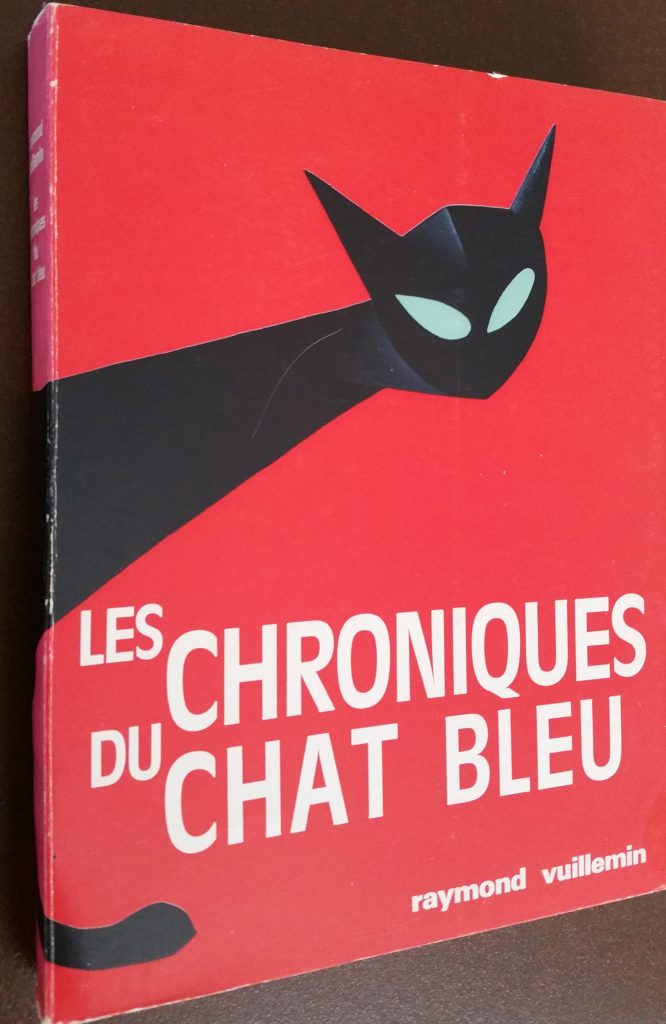 1975 le chat bleu livre