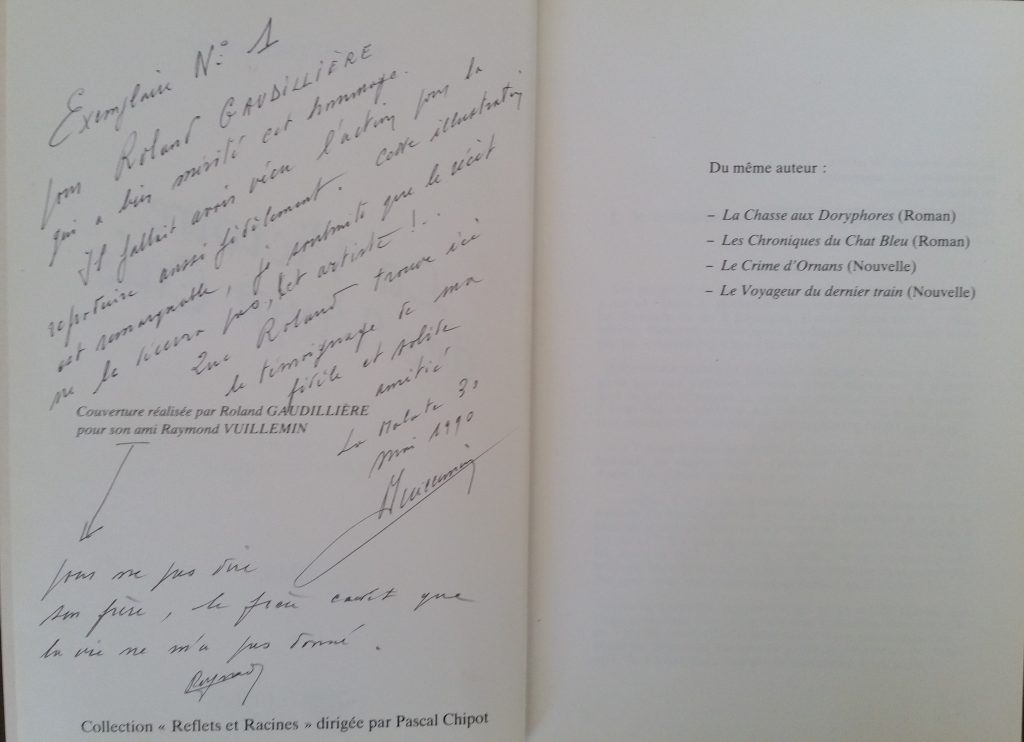 1978 la victoire des vingts culs,dédicace de l'auteur