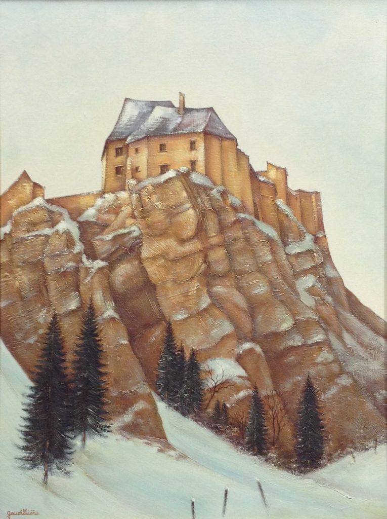 1982-22 le fort de joux 12P 0,60-0,45 toile