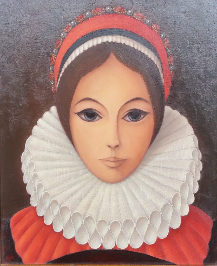 1982 la jeune fille à la colerette 0,46-0,38 toile (2)
