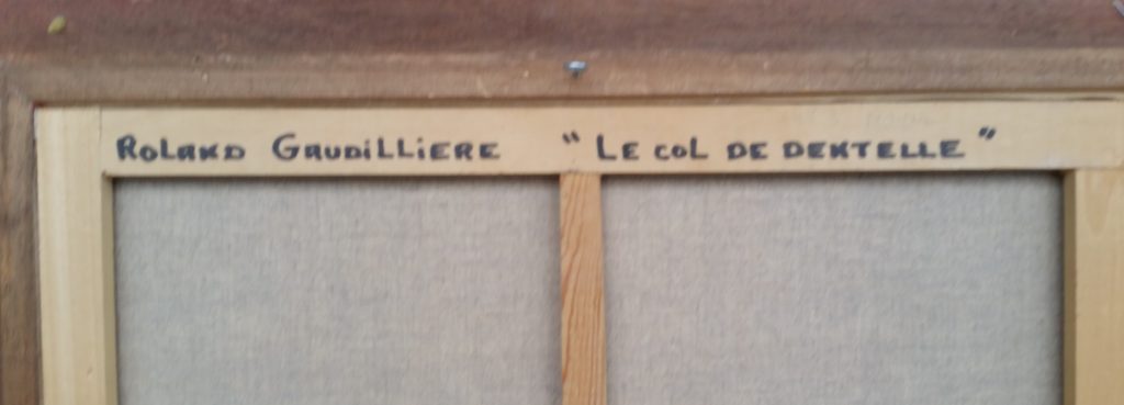 1982 le col de dentelle verso