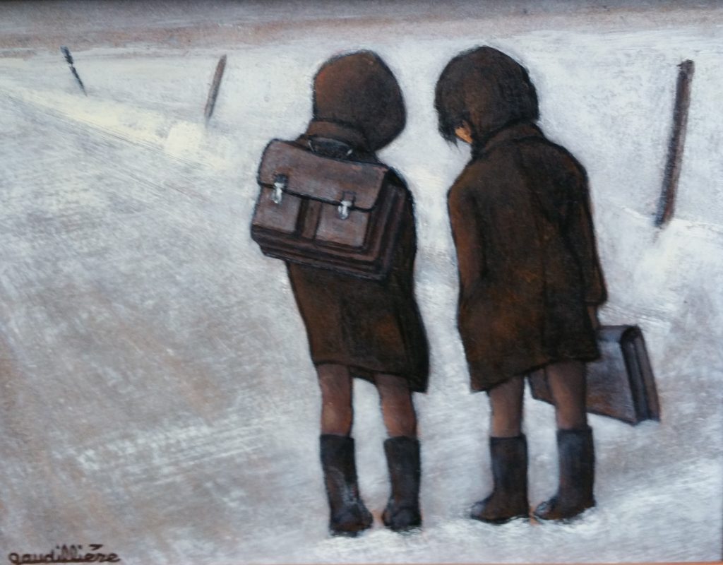 1985 sur le chemin de l'école 2F 0,19-0,24 isorel