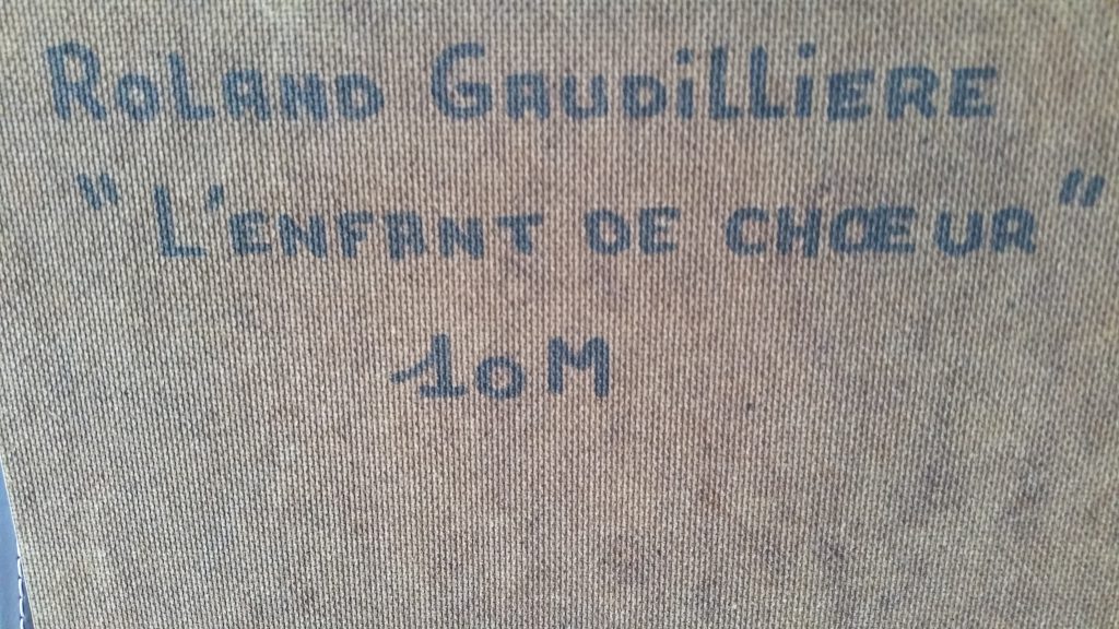 1986 l'enfant de choeur verso
