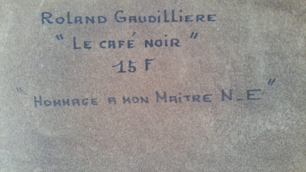 1989 le café noir verso