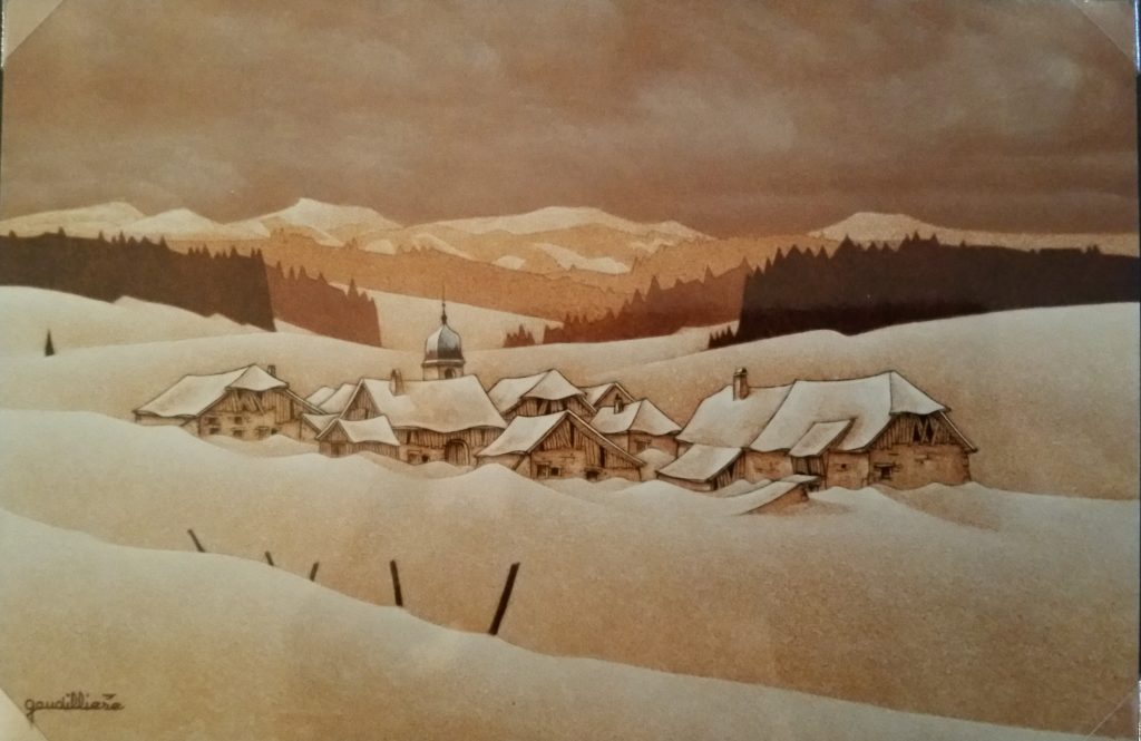 1995-13 village au fond de la vallée 4P isorel