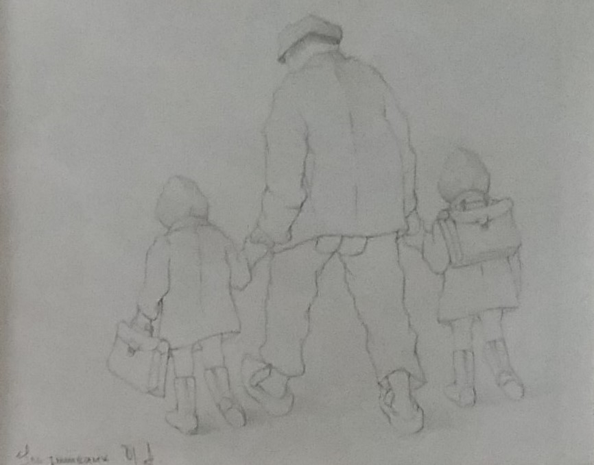 9bis-1989 les jumeaux croquis (2)