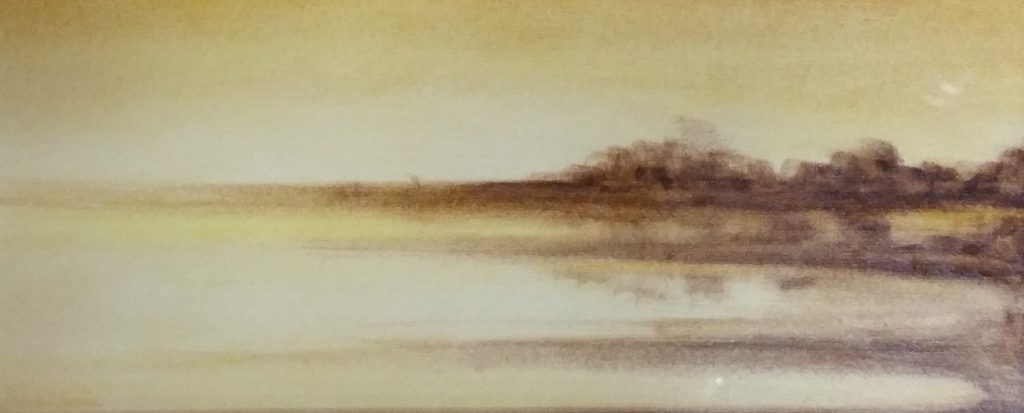 1974 l'aurore 0,11-0,27 huile sur papier