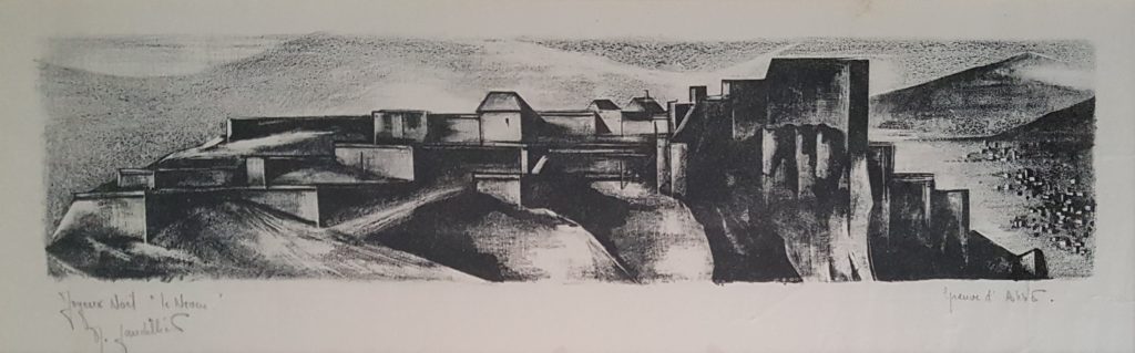 1970 la citadelle 0,15-0,46 litho E.A. Joyeux Noêl le neveu