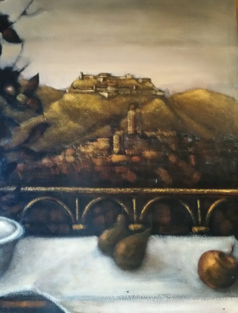 1961 jeune fille,bouquet et paysage (3)
