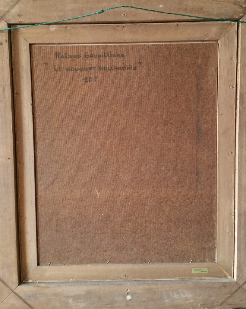 1975 le bouquet hollandais 12F verso