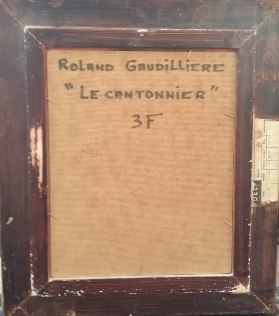 1990 le cantonnier 3F 3 piquets verso