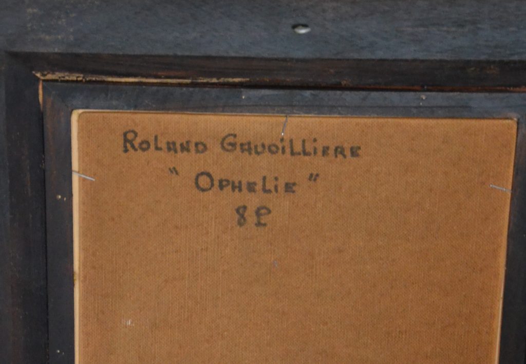 1973 ophélie verso