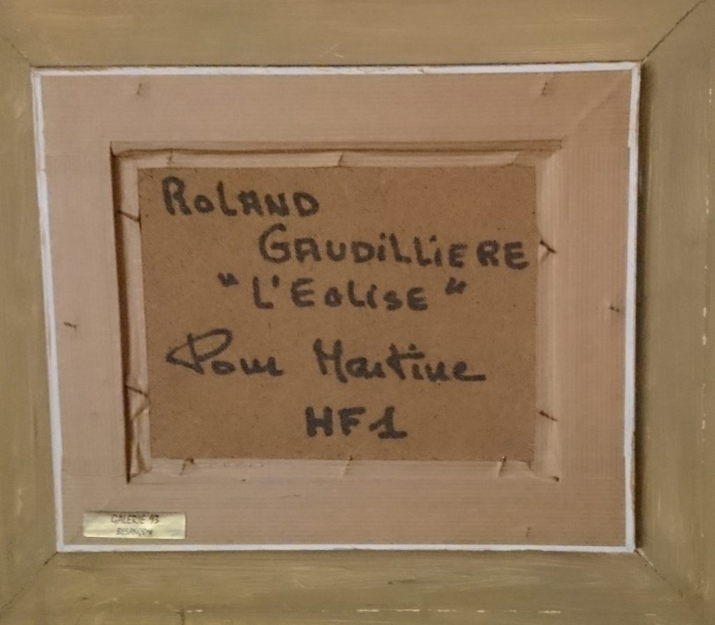 1980 l'église verso dédicace