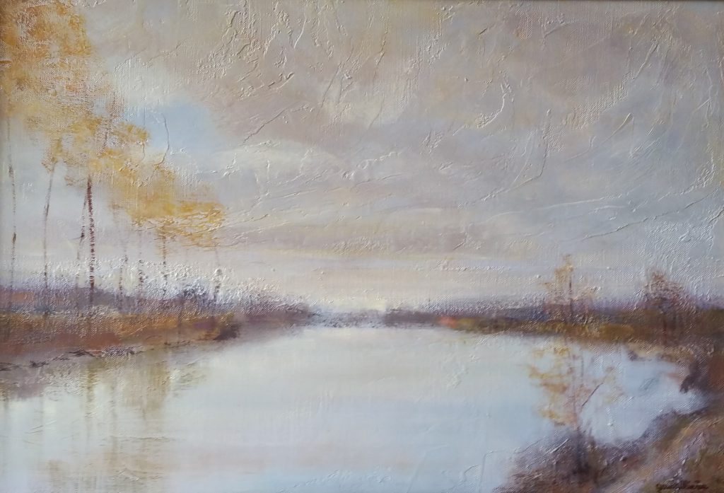 1982 pâle soleil d'automne 10P 0,38-0,55 toile