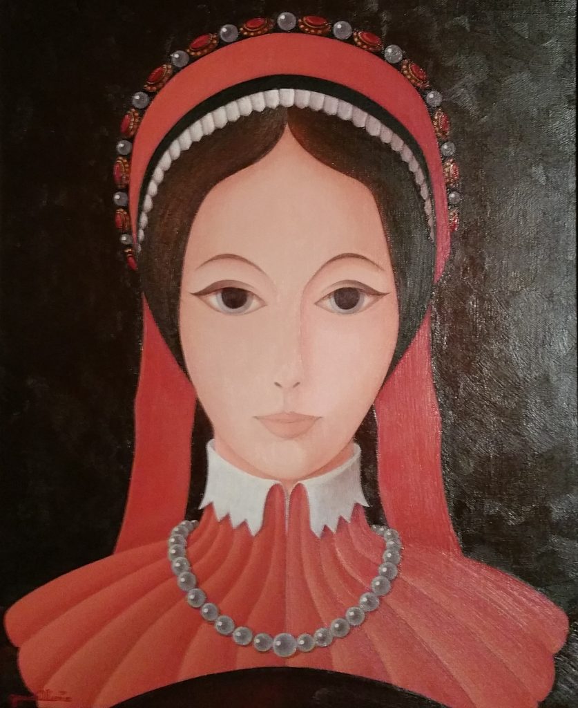 1983 la jeune fille aux rubans rouges 18F 0,46-0,38 toile (2)