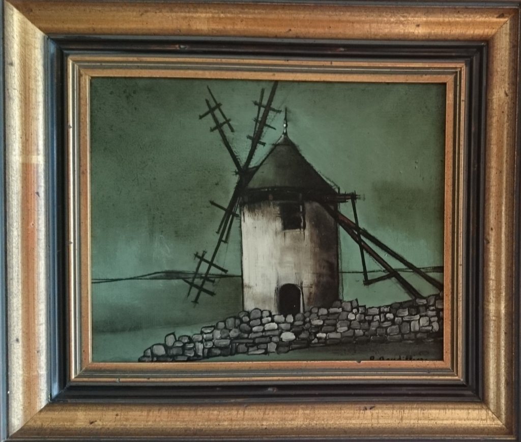 1958 le moulin à vent ou le moulin 3F 0,22-0,26 isorel