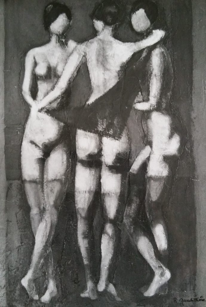 1960-26 les trois grâces 25M 0,81-0,54 isorel