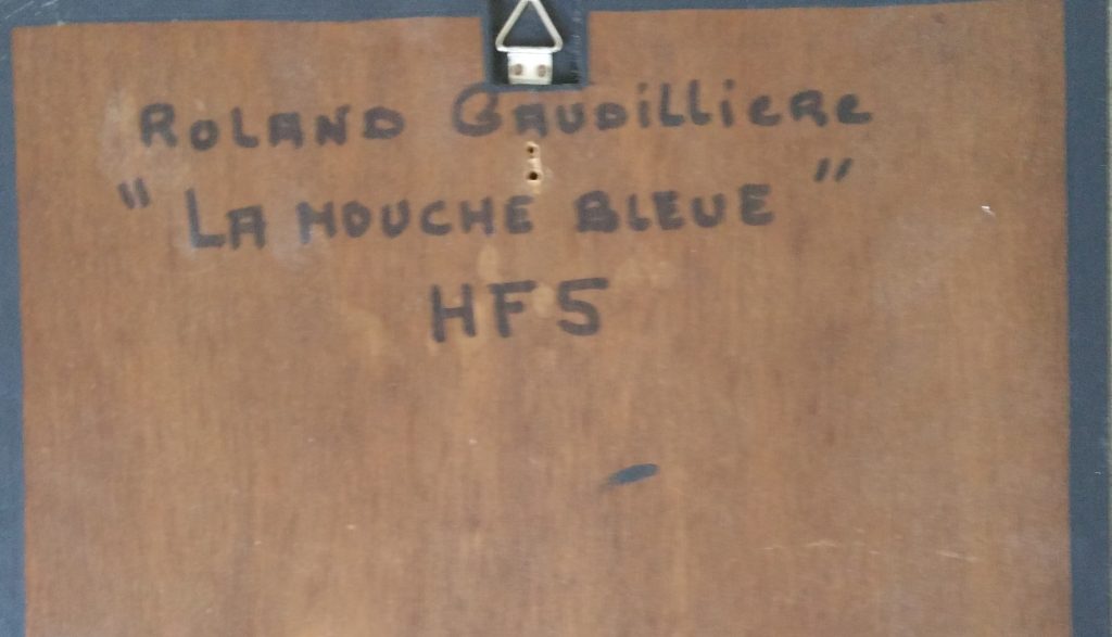 1966 la mouche bleue verso
