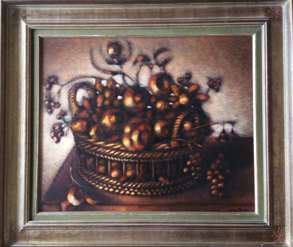 1973 petit bouquet à la corbeille n°1 gauche