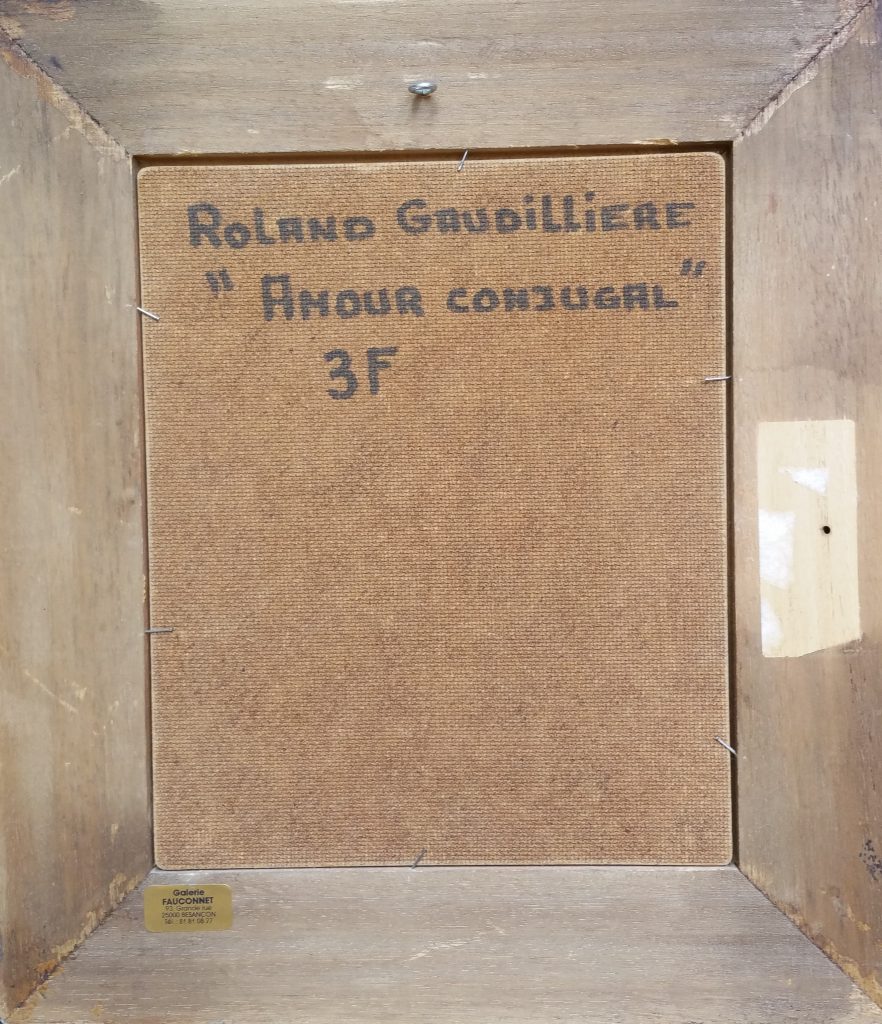 1986 amour conjugal verso