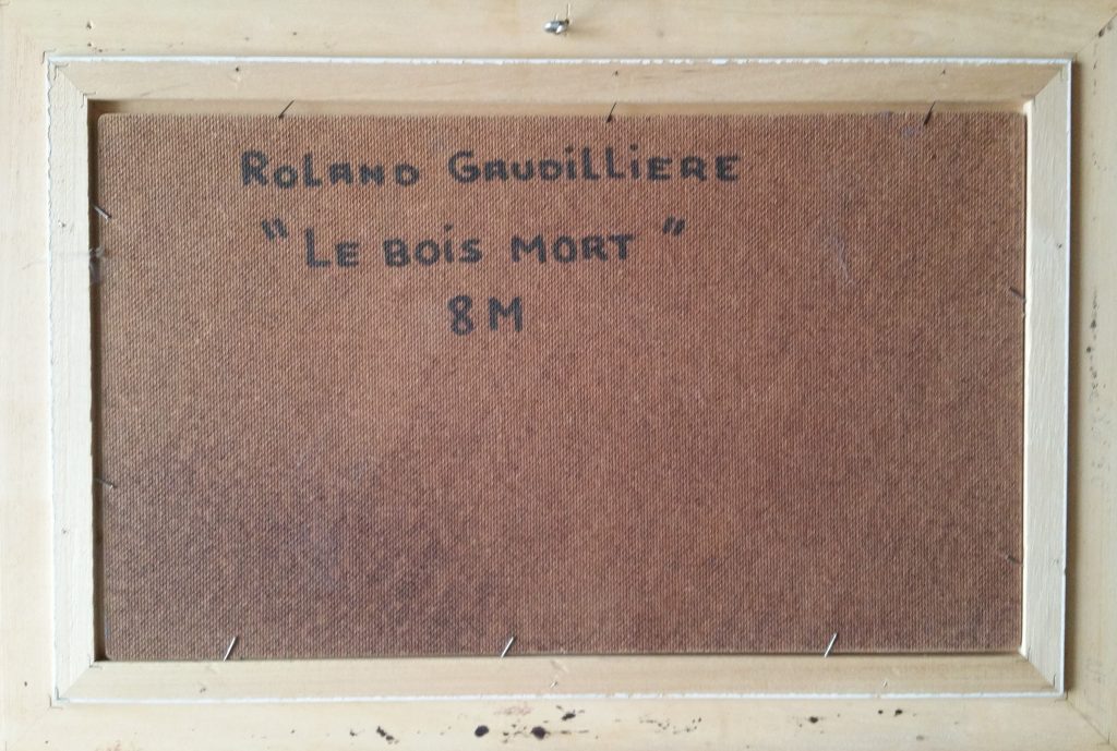 1987 le bois mort verso