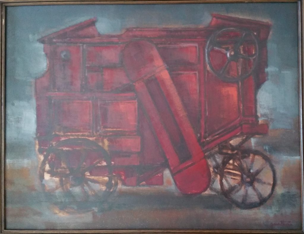 1965 la batteuse rouge