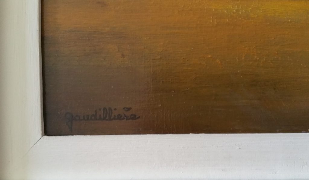 1966 paysage-l'aurore signature