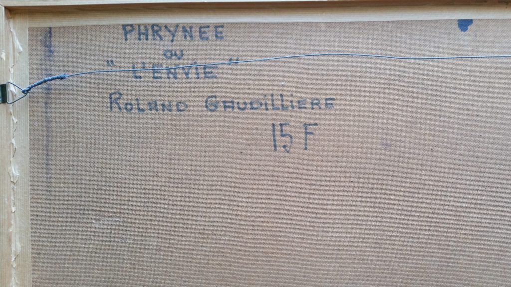 1968 phrynée ou l'envie verso