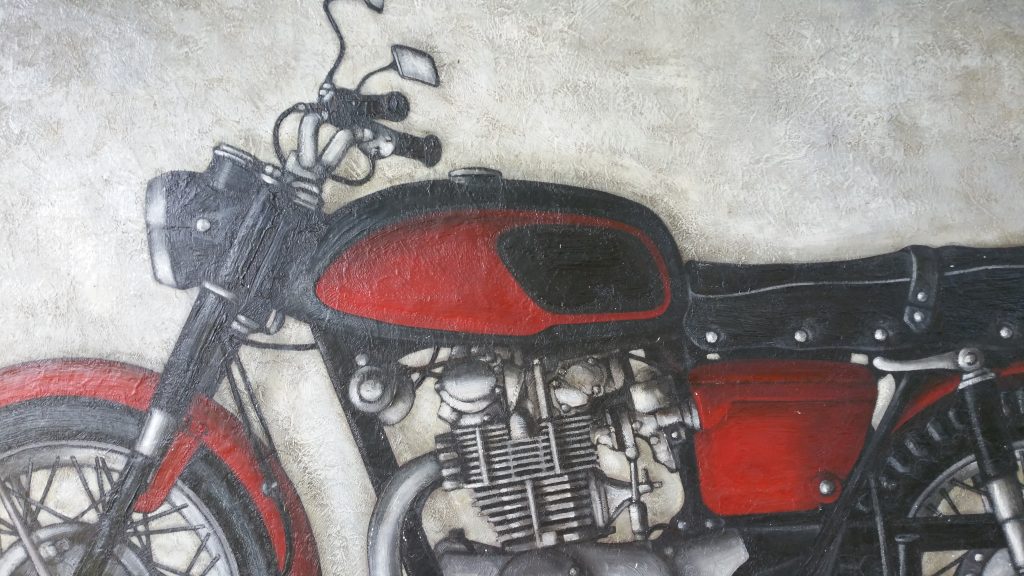 1966 la moto détail