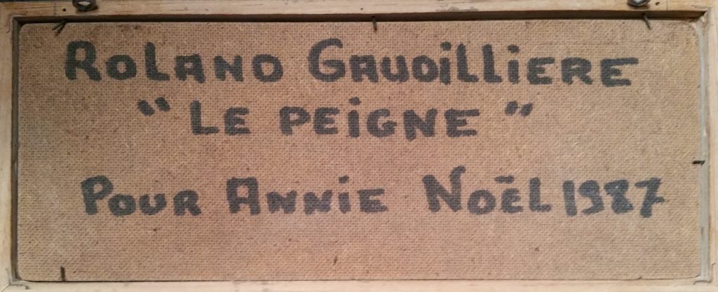 1987 le peigne verso