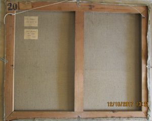 1955 le couple à la batteuse 40F verso