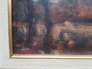 1971 paysage 10P signature