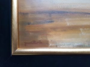 1971 paysage de Camargue signature