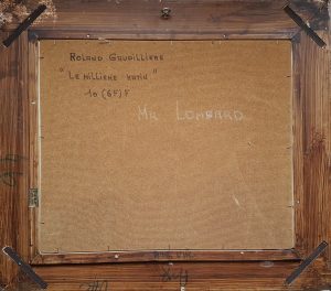 1975 le millième matin 10(6F)F verso
