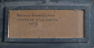 1977 contour d'un matin HF3 verso