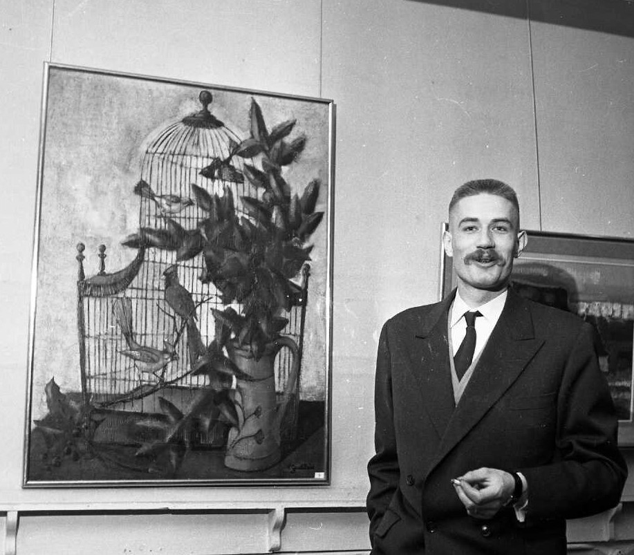 1961 la cage 20F 0,73-0,60 bernard Faille Site Mémoire Vive