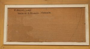 1962 isola di Saint Giorgio Venezia HF verso